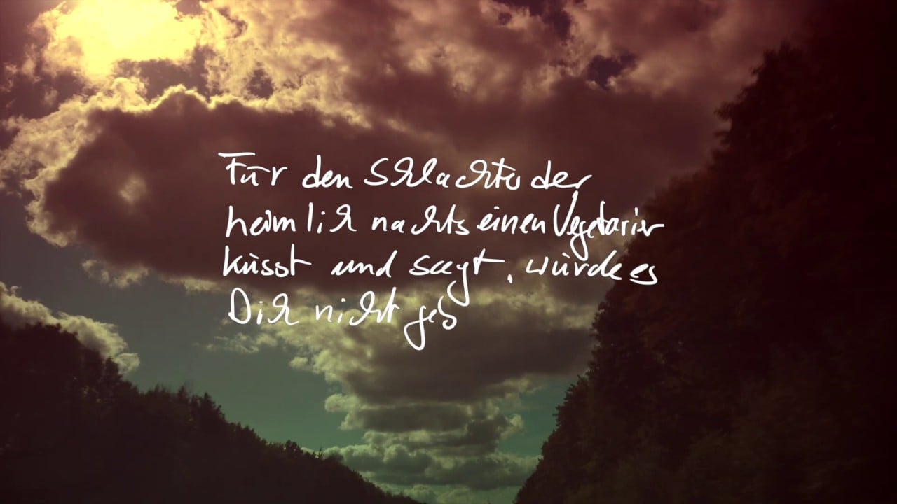 Thees Uhlmann - Junkies und Scientologen (Official Lyric Video)
