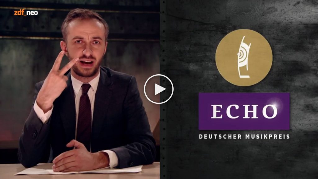 Echo 2017: Jan Böhmermanns Abkotzung über die Musikindustrie behandelt das spannendste Thema nur am Rande