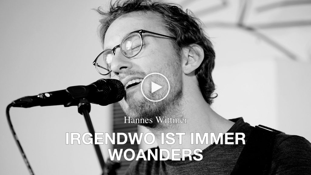 Hannes Wittmer – Irgendwo ist immer woanders